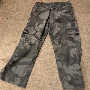 Boy’s Camo Pants Size 12 - Adjustable Waist